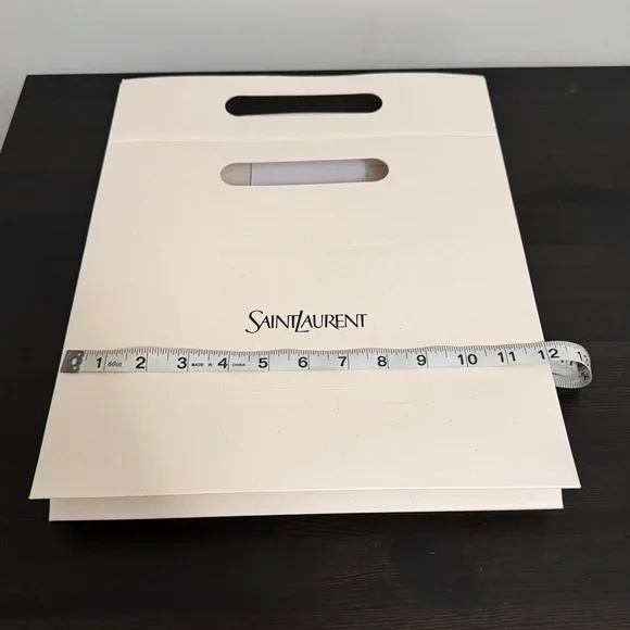 Saint Laurent Medium Beige Logo Shopping Bag - Picture 5 of 7